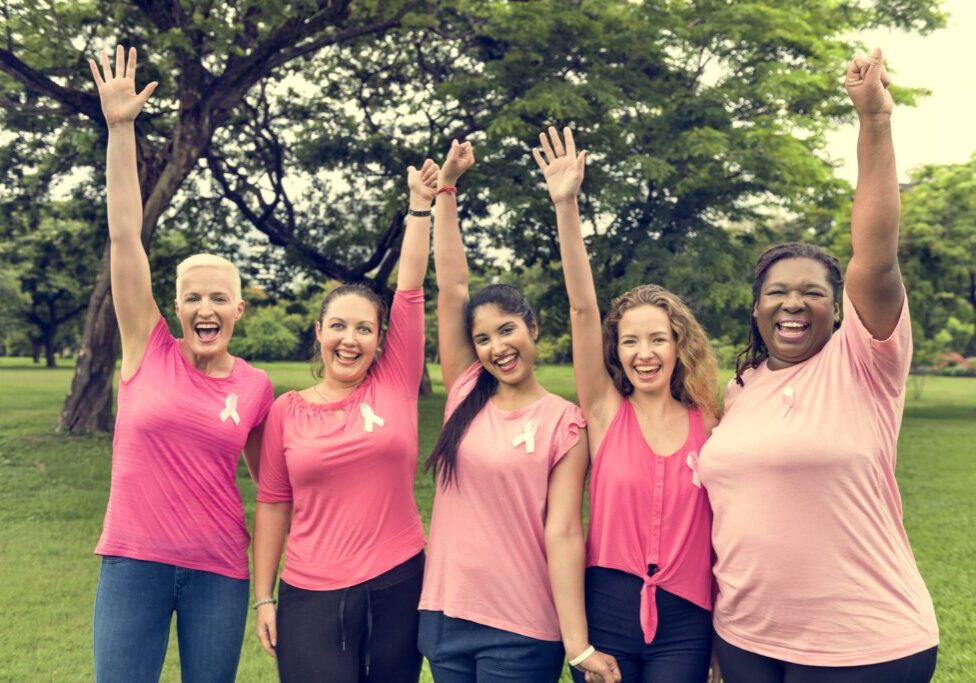 Women Breast Cancer Support Charity Concept